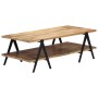 Mesa de centro madera maciza de mango 115x60x40 cm | Foro24.es | Tu tienda online para hogar, jardín y más Foro24.es