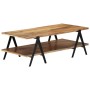 Mesa de centro madera maciza de mango 115x60x40 cm | Foro24.es | Tu tienda online para hogar, jardín y más Foro24.es