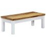 Mesa de centro madera maciza de mango 110x50x40 cm | Foro24.es | Tu tienda online para hogar, jardín y más Foro24.es