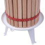 Conjunto de prensa y trituradora de frutas y vinos 2 piezas de , Producción de vino - Ref: Foro24-277150, Precio: 210,35 €, D...