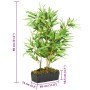 Árbol de bambú artificial con 500 hojas verde 80 cm de , Flora artificial - Ref: Foro24-358988, Precio: 59,33 €