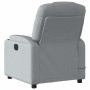 Sillón reclinable de masaje de tela gris claro | Foro24.es | Tu tienda online para hogar, jardín y más Foro24.es