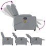 Sillón reclinable de masaje de tela gris claro | Foro24.es | Tu tienda online para hogar, jardín y más Foro24.es