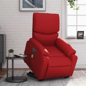 Sillón de masaje elevable eléctrico cuero
