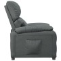 Sillón reclinable de tela gris oscuro by , Armchairs - Ref: Foro24-340178, Price: 187,04 €, Discount: %