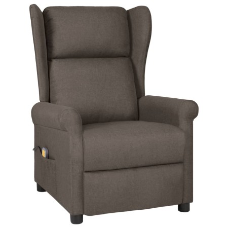 Sillón de masaje eléctrico tela marrón | Foro24.es | Tu tienda online para hogar, jardín y más Foro24.es