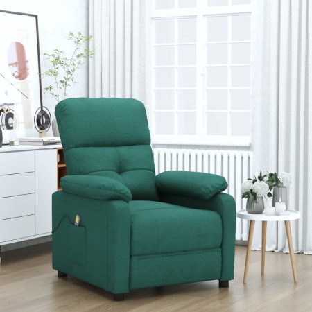 Sillón de masaje eléctrico tela verde oscuro von , Elektrische Massagesessel - Ref: Foro24-348293, Preis: 206,61 €, Rabatt: %