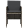 Sillones de jardín con cojines 4 uds ratán sintético gris de , Sillas de jardín - Ref: Foro24-364934, Precio: 167,33 €