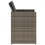 Sillones de jardín con cojines 4 uds ratán sintético gris de , Sillas de jardín - Ref: Foro24-364934, Precio: 167,33 €