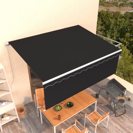 Toldo retráctil manual con persiana gris antracita 4,5x3 m von , Markisen - Ref: Foro24-3069319, Preis: 390,79 €, Rabatt: %