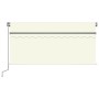 Toldo manual retráctil persiana LED crema 3,5x2,5m von , Markisen - Ref: Foro24-3069402, Preis: 447,12 €, Rabatt: %