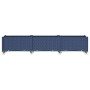 Jardinera con ruedas PP azul gris 240x50x54 cm | Foro24.es | Tu tienda online para hogar, jardín y más Foro24.es