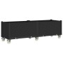 Jardinera con ruedas PP negro 160x50x54 cm | Foro24.es | Tu tienda online para hogar, jardín y más Foro24.es