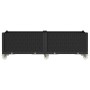Jardinera con ruedas PP negro 160x50x54 cm | Foro24.es | Tu tienda online para hogar, jardín y más Foro24.es
