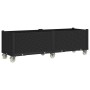Jardinera con ruedas PP negro 160x50x54 cm | Foro24.es | Tu tienda online para hogar, jardín y más Foro24.es