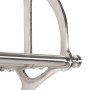 Soporte de equipaje con perchas de pared aluminio | Foro24.es | Tu tienda online para hogar, jardín y más Foro24.es