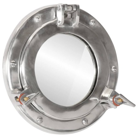 Espejo de ojo de buey de pared aluminio y vidrio Ø23 cm | Foro24.es | Tu tienda online para hogar, jardín y más Foro24.es