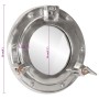 Espejo de ojo de buey de pared aluminio y vidrio Ø23 cm | Foro24.es | Tu tienda online para hogar, jardín y más Foro24.es