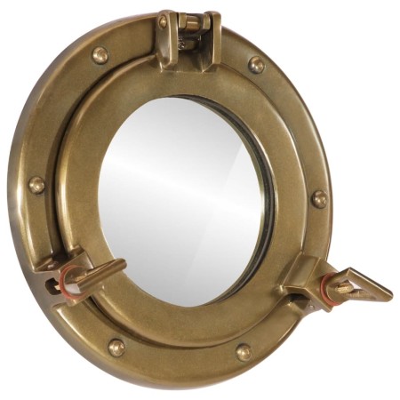 Espejo de ojo de buey de pared aluminio y vidrio Ø23 cm | Foro24.es | Tu tienda online para hogar, jardín y más Foro24.es