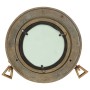 Espejo de ojo de buey de pared aluminio y vidrio Ø23 cm | Foro24.es | Tu tienda online para hogar, jardín y más Foro24.es