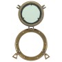 Espejo de ojo de buey de pared aluminio y vidrio Ø23 cm | Foro24.es | Tu tienda online para hogar, jardín y más Foro24.es
