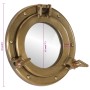 Espejo de ojo de buey de pared aluminio y vidrio Ø23 cm | Foro24.es | Tu tienda online para hogar, jardín y más Foro24.es