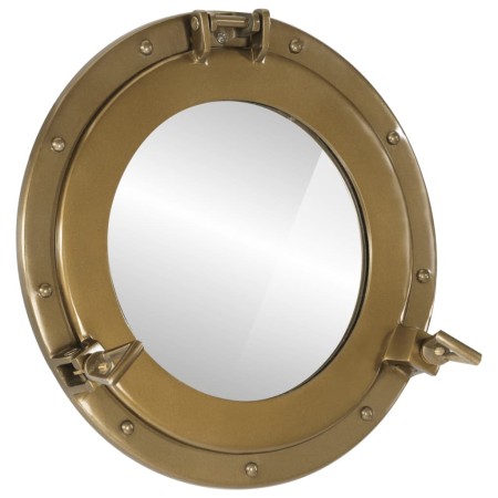 Espejo de ojo de buey de pared aluminio y vidrio Ø38 cm | Foro24.es | Tu tienda online para hogar, jardín y más Foro24.es