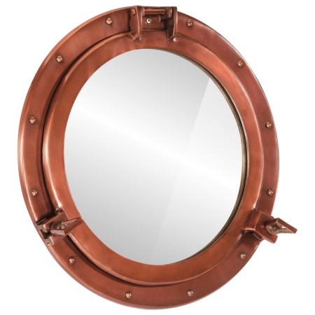 Espejo de ojo de buey de pared aluminio y vidrio Ø50 cm | Foro24.es | Tu tienda online para hogar, jardín y más Foro24.es