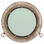 Espejo de ojo de buey de pared aluminio y vidrio Ø50 cm | Foro24.es | Tu tienda online para hogar, jardín y más Foro24.es
