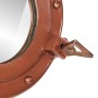 Espejo de ojo de buey de pared aluminio y vidrio Ø50 cm | Foro24.es | Tu tienda online para hogar, jardín y más Foro24.es