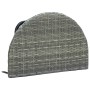 Mesa de jardín de ratán sintético gris 60x60x40 cm von , Gartentische - Ref: Foro24-45775, Preis: 39,40 €, Rabatt: %