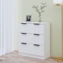 Aparador de madera contrachapada blanco brillante 60x30x70 cm de vidaXL, Aparadores - Ref: Foro24-811076, Precio: 103,68 €, D...