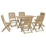 Juego de comedor para jardín 7 piezas madera maciza acacia von , Gartensets - Ref: Foro24-3214237, Preis: 354,42 €, Rabatt: %