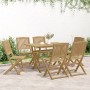 Juego de comedor para jardín 7 piezas madera maciza acacia von , Gartensets - Ref: Foro24-3214237, Preis: 354,42 €, Rabatt: %