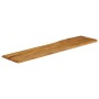 Tablero de mesa borde natural madera maciza mango 180x40x3,8 cm | Foro24.es | Tu tienda online para hogar, jardín y más Foro24.es