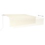 Toldo automático retráctil con persiana 6x3 m crema by , Awnings - Ref: Foro24-3069367, Price: 527,23 €, Discount: %