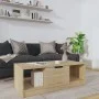 Mesa de centro madera de ingeniería roble Sonoma 102x50x36 cm de vidaXL, Mesas de centro - Ref: Foro24-811352, Precio: 65,29 ...