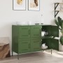 Aparador acero verde oliva 100,5x39x79 cm | Foro24.es | Tu tienda online para hogar, jardín y más Foro24.es
