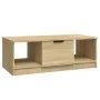 Mesa de centro madera de ingeniería roble Sonoma 102x50x36 cm de vidaXL, Mesas de centro - Ref: Foro24-811352, Precio: 65,29 ...