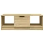 Mesa de centro madera de ingeniería roble Sonoma 102x50x36 cm de vidaXL, Mesas de centro - Ref: Foro24-811352, Precio: 65,29 ...