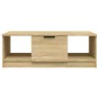 Mesa de centro madera de ingeniería roble Sonoma 102x50x36 cm de vidaXL, Mesas de centro - Ref: Foro24-811352, Precio: 69,48 ...