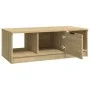 Mesa de centro madera de ingeniería roble Sonoma 102x50x36 cm de vidaXL, Mesas de centro - Ref: Foro24-811352, Precio: 65,29 ...