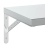 Estantes de pared 2 uds acero inoxidable plateado 75x30 cm by , Shelves and shelves - Ref: Foro24-3214506, Price: 78,14 €, Di...