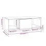 Mesa de centro madera de ingeniería roble Sonoma 102x50x36 cm de vidaXL, Mesas de centro - Ref: Foro24-811352, Precio: 65,29 ...
