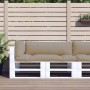Cojines para palets 3 unidades tela gris taupé von , Kissen für Stühle und Sofas - Ref: Foro24-360952, Preis: 65,50 €, Rabatt: %
