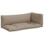 Cojines para palets 3 unidades tela gris taupé von , Kissen für Stühle und Sofas - Ref: Foro24-360952, Preis: 65,50 €, Rabatt: %