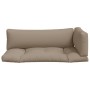 Cojines para palets 3 unidades tela gris taupé von , Kissen für Stühle und Sofas - Ref: Foro24-360952, Preis: 65,50 €, Rabatt: %