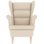Sillón de lino blanco 74x84x100 cm | Foro24.es | Tu tienda online para hogar, jardín y más Foro24.es