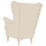 Sillón de lino blanco 74x84x100 cm | Foro24.es | Tu tienda online para hogar, jardín y más Foro24.es