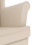 Sillón de lino blanco 74x84x100 cm | Foro24.es | Tu tienda online para hogar, jardín y más Foro24.es